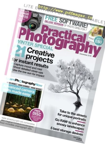 Practical Photography – December 2016 Cover