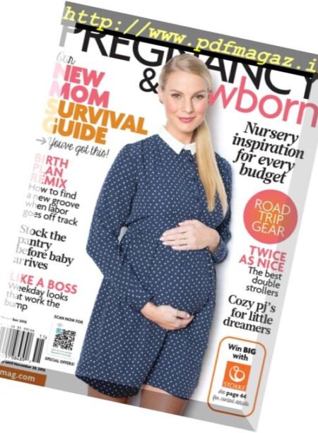 Pregnancy & Newborn – November 2016 Cover