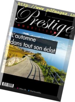 Prestige Immobilier – Octobre-Decembre 2016