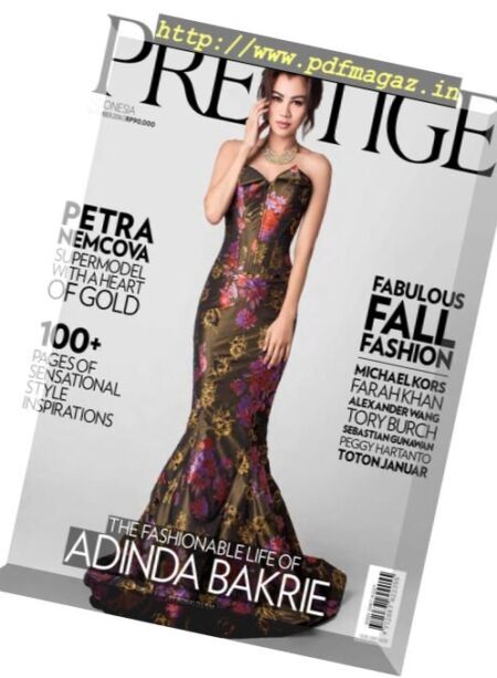 Prestige Indonesia – September 2016 Cover