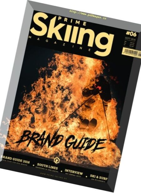 Prime Skiing Magazine – September 2016 Cover