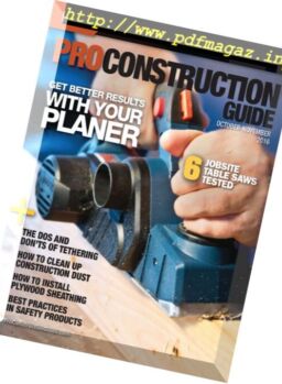 Pro Construction Guide – October-November 2016