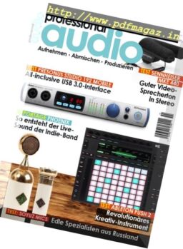 Professional Audio – November 2016