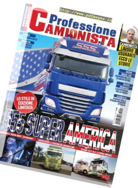 Professione Camionista – Marzo 2016 Cover
