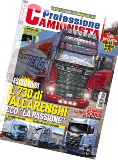 Professione Camionista – Ottobre 2016 Cover