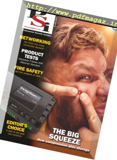 PSI. Professional Security Installer – October 2016 Cover