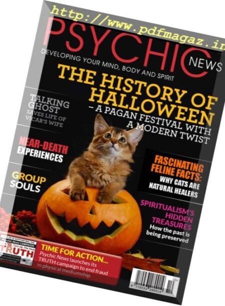 Psychic News – October 2016 Cover