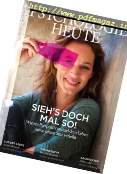 Psychologie Heute – November 2016