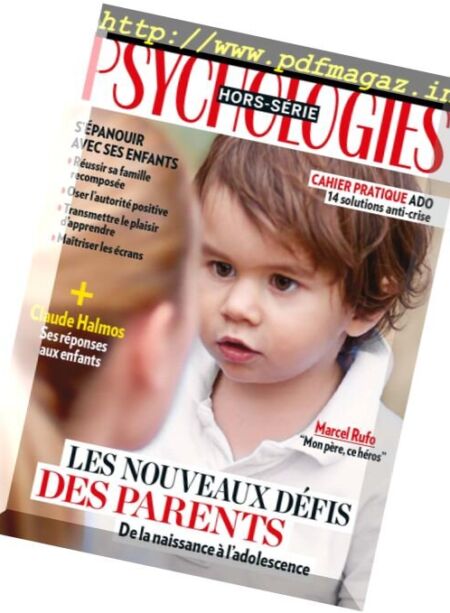 Psychologies France – Hors-Serie – Octobre-Novembre 2016 Cover