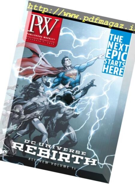 Publishers Weekly – 7 November 2016 Cover