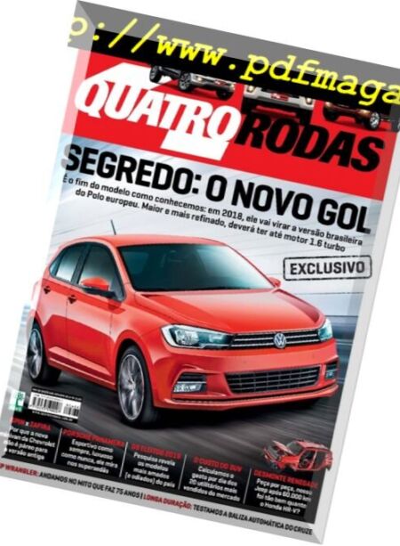 Quatro Rodas Brazil – Issue 688, Outubro 2016 Cover
