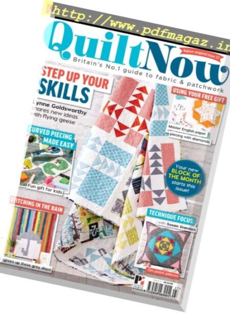 Quilt Now – Issue 27, 2016 Cover