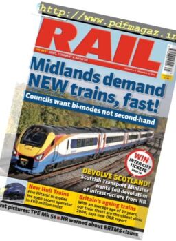 Rail – 9 November 2016