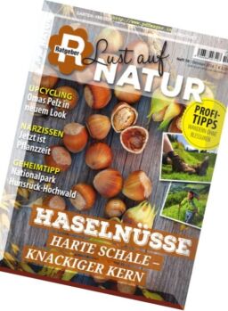 Ratgeber Lust auf NATUR – Oktober 2016