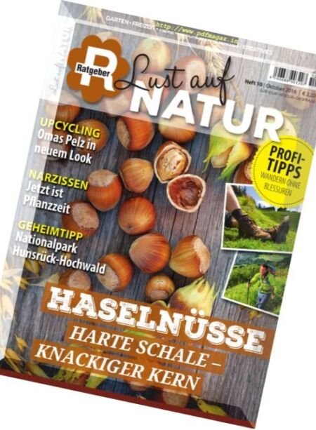Ratgeber Lust auf NATUR – Oktober 2016 Cover