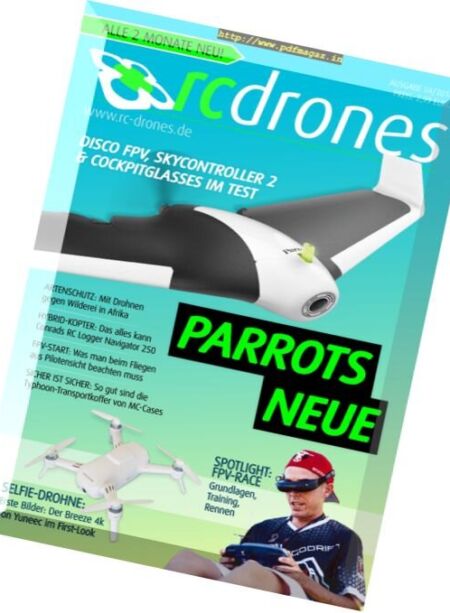 rc-drones – Nr.4, 2016 Cover