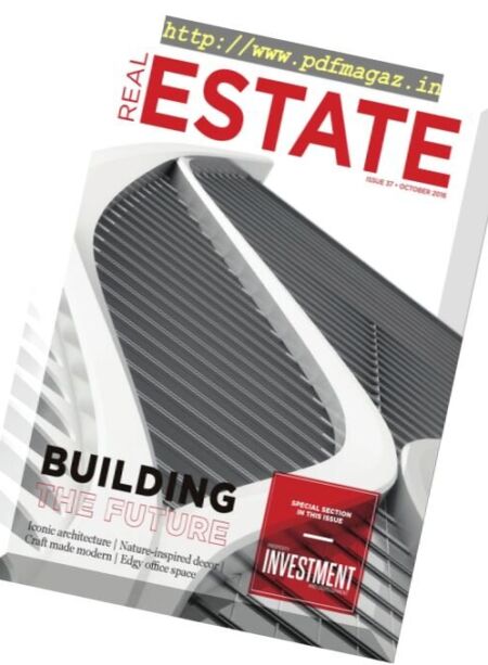 Real Estate – October 2016 Cover