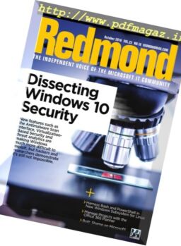 Redmond Magazine – October 2016