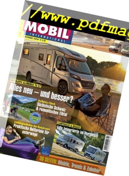 Reisemobil International – Oktober 2016 Cover