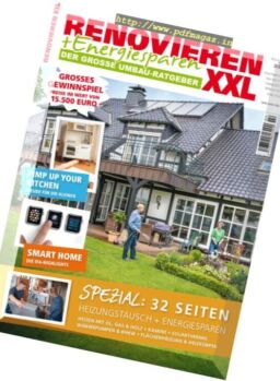 Renovieren & Energiesparen – Nr. 2, 2016