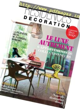 Residences Decoration – Novembre-Decembre 2016