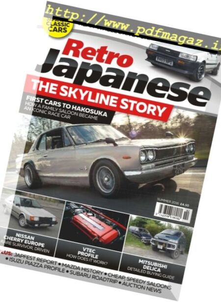 Retro Japanese – Issue 2 – Summer 2016 Cover