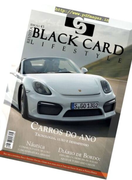 Revista Black Card Lifestyle – Outubro 2016 Cover