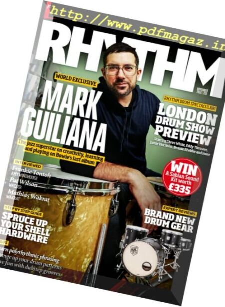 Rhythm – November 2016 Cover