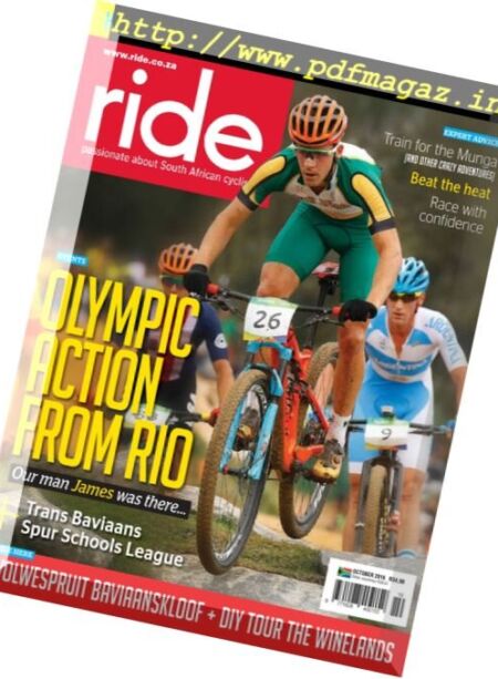 Ride South Africa – October 2016 Cover