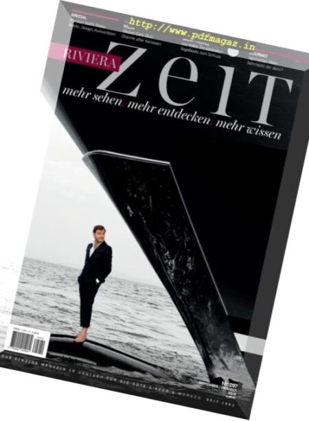 Riviera Zeit – September-Oktober 2016 Cover