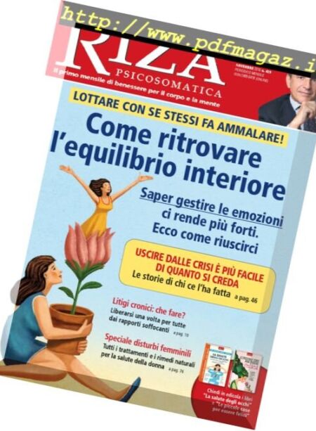 Riza Psicosomatica – Novembre 2016 Cover