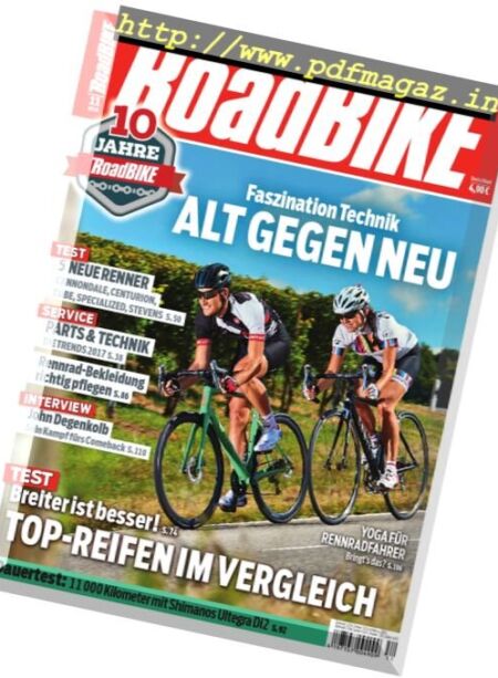 RoadBIKE – November 2016 Cover