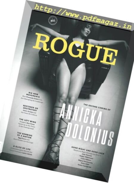 Rogue – October 2016 Cover