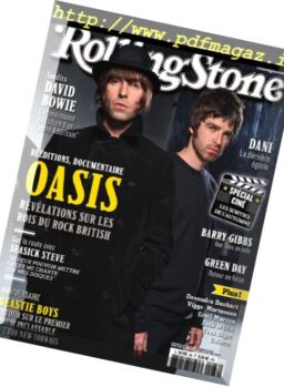 Rolling Stone France – Octobre 2016