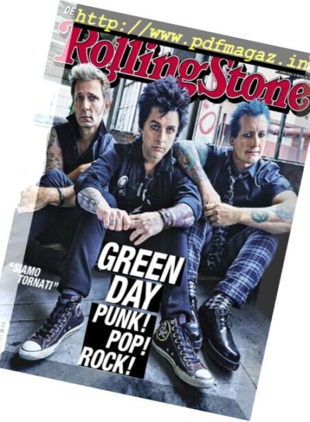 Rolling Stone Italia – Ottobre 2016 Cover