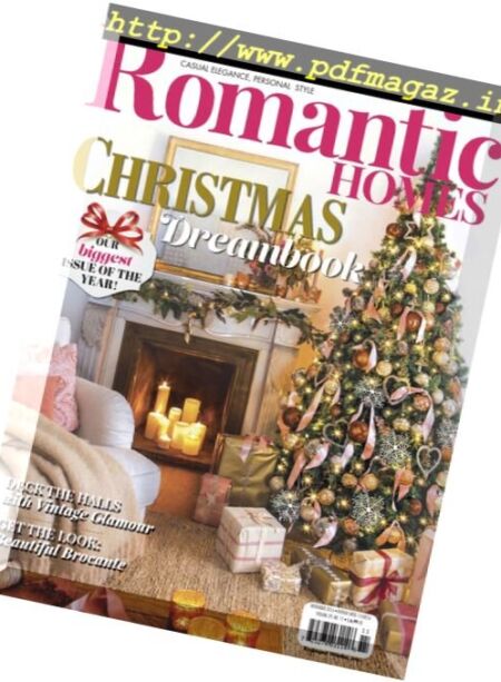 Romantic Homes – November 2016 Cover