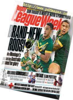 Rugby League Week – 17 October 2016