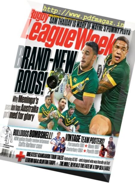 Rugby League Week – 17 October 2016 Cover