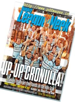 Rugby League Week – 3 October 2016