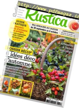 Rustica – 30 Septembre au 6 Octobre 2016