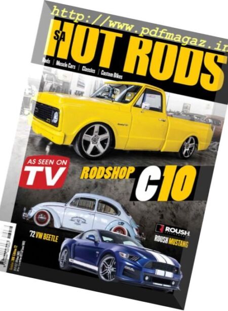 SA Hot Rods – October 2016 Cover