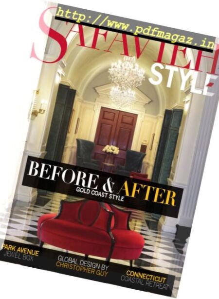 Safavieh Style – Fall 2016 Cover