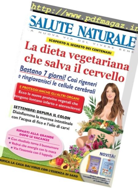 Salute Naturale – Settembre 2015 Cover