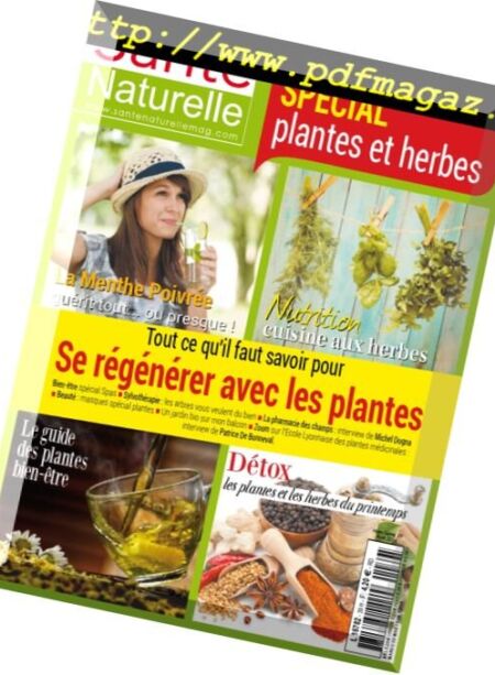 Sante Naturelle – Hors Serie N 39, 2016 Cover