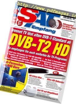 SAT Empfang – Nr.1, Dezember 2016 – Februar 2017