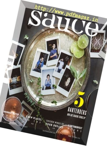 Sauce Magazine – October 2016 Cover