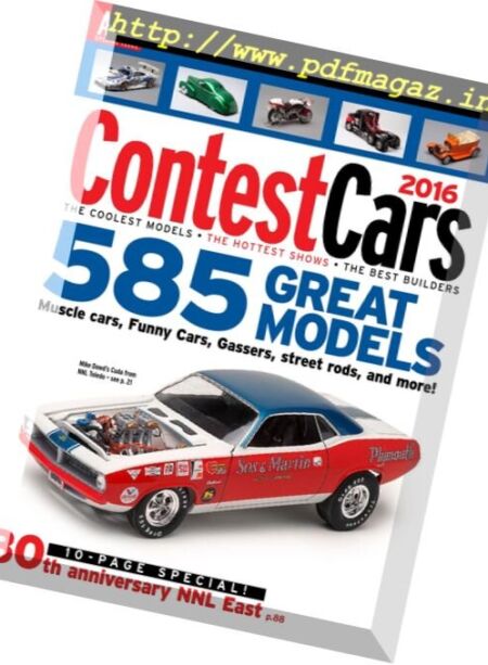 Scale Auto – Contest Cars 2016 Cover