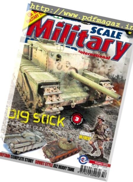 Scale Military Modeller International – October 2016 Cover