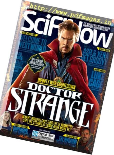 SciFiNow – Issue 124, 2016 Cover