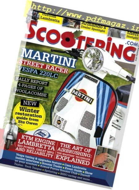 Scootering – November 2016 Cover